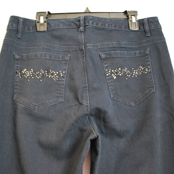NWOT Laura Ashley Plus Size Jeans 16W - Picture 1 of 6